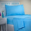 Daphnes Dinnette Series 1200 Twin Extra Large Size Sheet Set, Blue - 3 Piece DA2667586